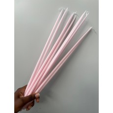 Thin Candles Baby Pink 