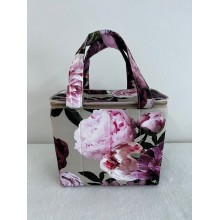 Floral Cooler Bag -  Peony 