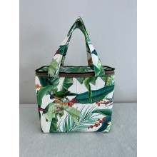 Floral Cooler Bag -  Greenery 