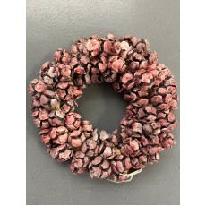 Wreath Cypress Wax Dark Grey 20cm
