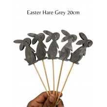 Easter Hare Grey 20cm 