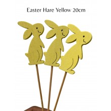 Easter Hare Yellow 20cm 