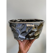 Vases Decor -  Shiny Silver Medium 1 