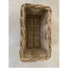 Rattan Thick Plant Rectangular - Medium 