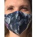 Feeling Blue  - Floral cotton face masks