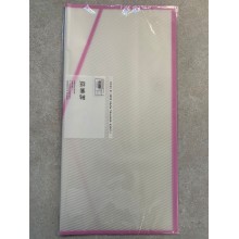 Waterproof Wrapping Paper - White Border Pink Border 