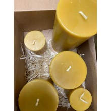 Pillar Candles - Mustard