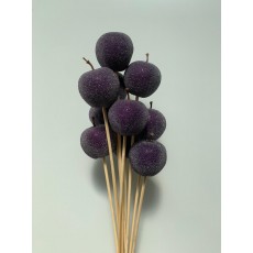 Decorative Apples - Purple Sugar 