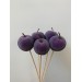 Decorative Apples - Purple Sugar 