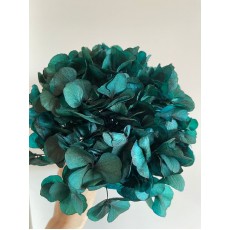 Preserved Hydrangea - Metallic Blue 15cm 