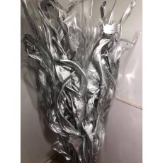 Dried Strelitzia Leaf Silver 