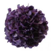 Preserved Hydrangea on a  Stem Pastel 15cm - Sweet Violet 
