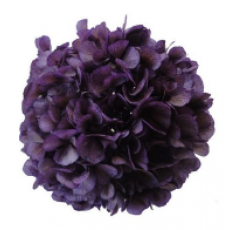 Preserved Hydrangea on a  Stem Pastel 15cm - Sweet Violet 