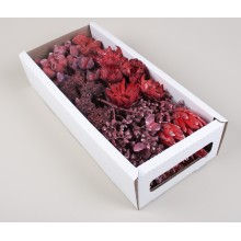 MIXED BOX RED 130 STEMS